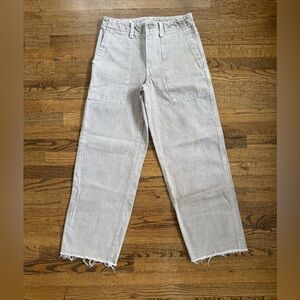 Levi's Women's Wide Leg Jeans in Light Tan/Gray